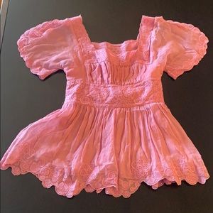 Catherine Malandrino silk blouse size petite